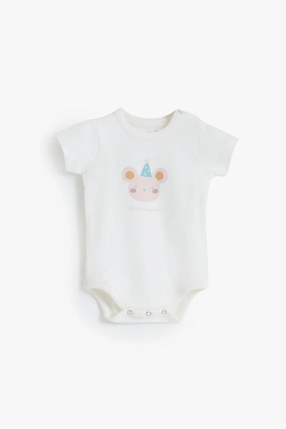 Printed Bodysuit Pack Of 3