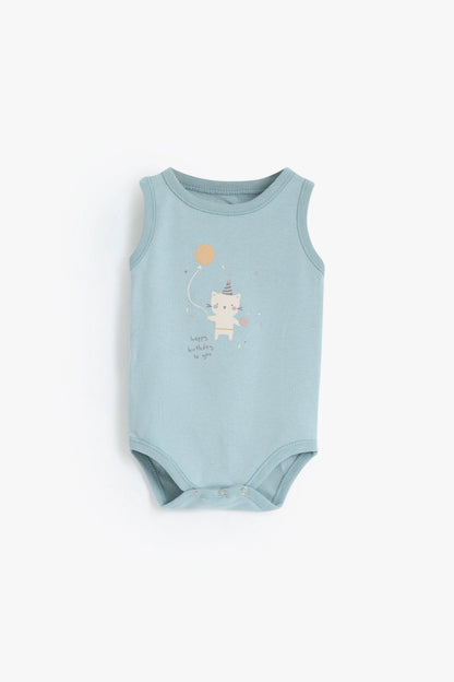Printed Bodysuit Pack Of 3